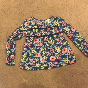Long sleeve floral top